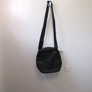 LLBean Black Nylon Crossbody Bag